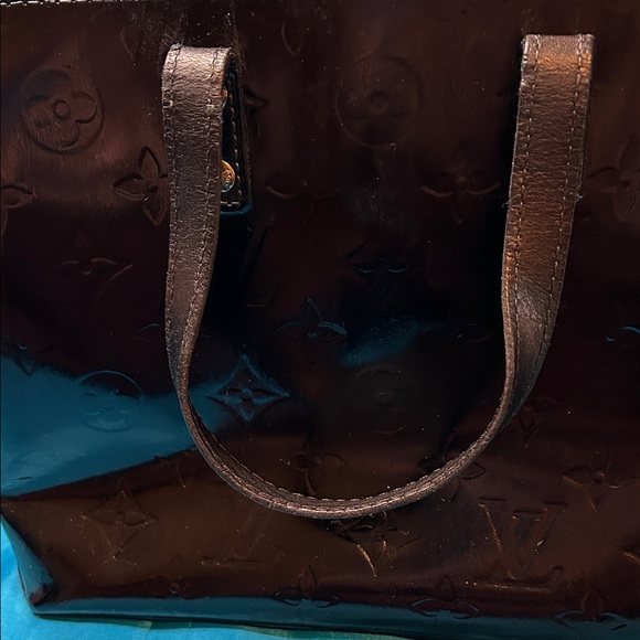 Louis Vuitton Black Vernis Lead PM handbag VGC - Picture 8 of 15